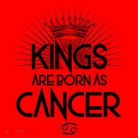 Kings Are Born As Cancer Santa Hat thumb 1