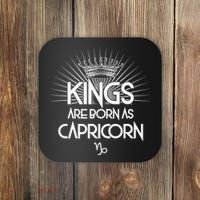 Kings Are Born As Capricorn Coaster thumb 0
