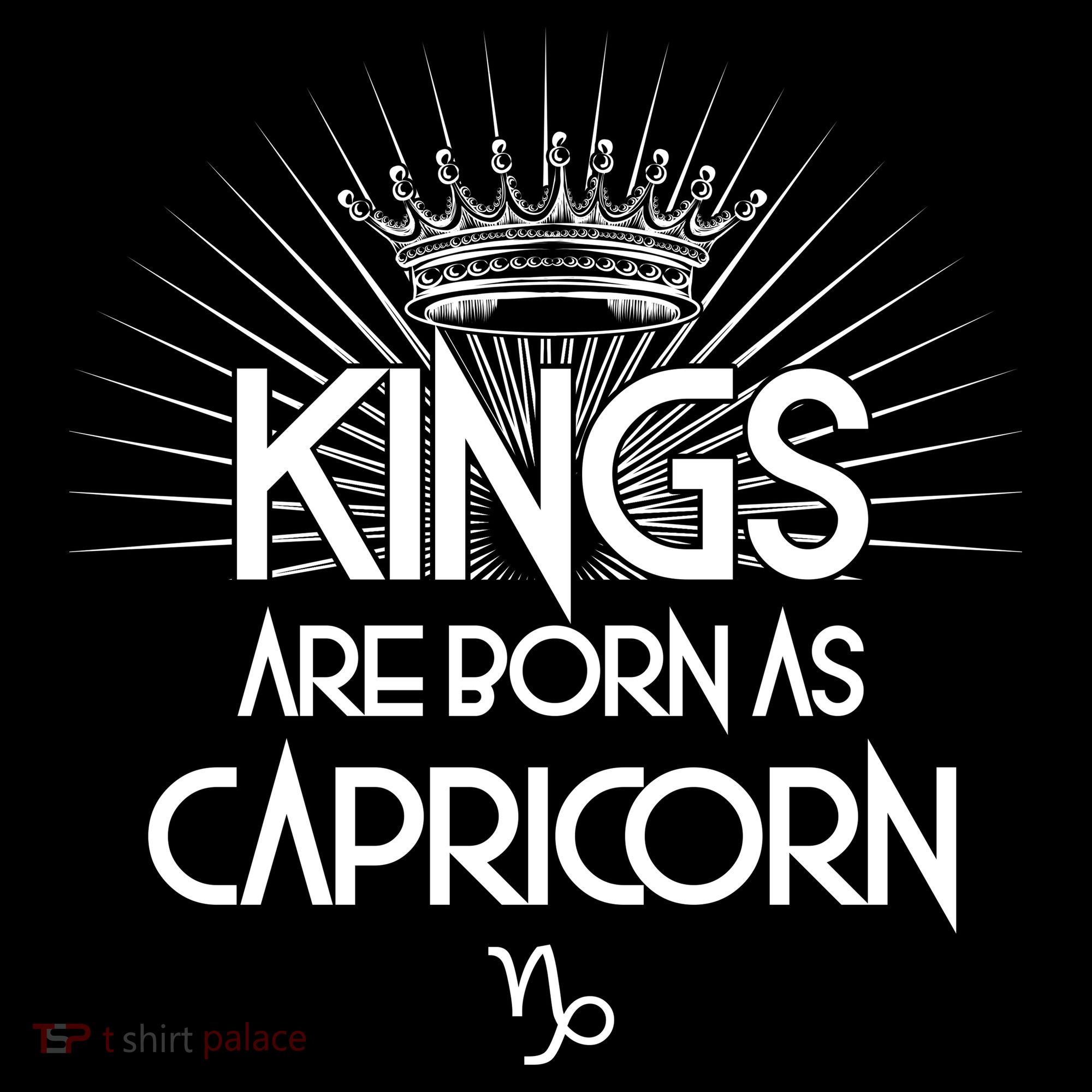 Kings Are Born As Capricorn Mousepad
