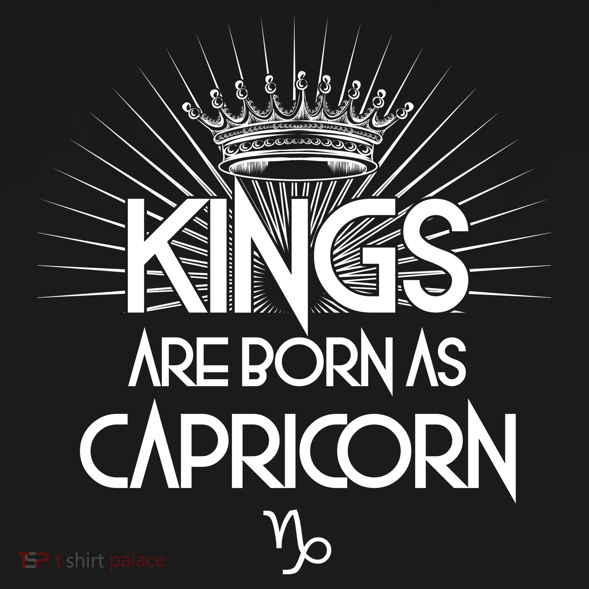 Kings Are Born As Capricorn Toddler Hoodie