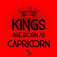 Kings Are Born As Capricorn Santa Hat thumb 1