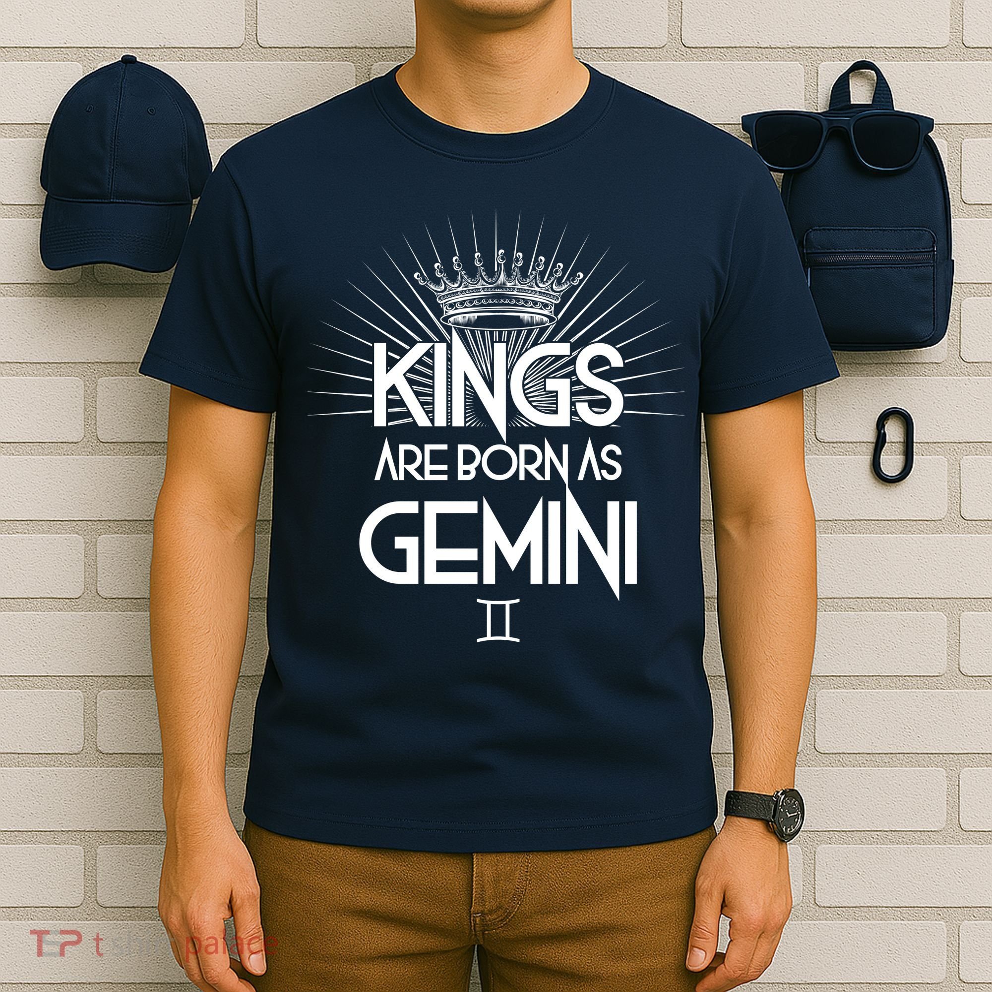 Kings Are Born As Gemini T-Shirt