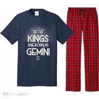 Kings Are Born As Gemini Pajama Set thumb 0
