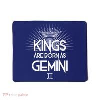 Kings Are Born As Gemini Mousepad thumb 0