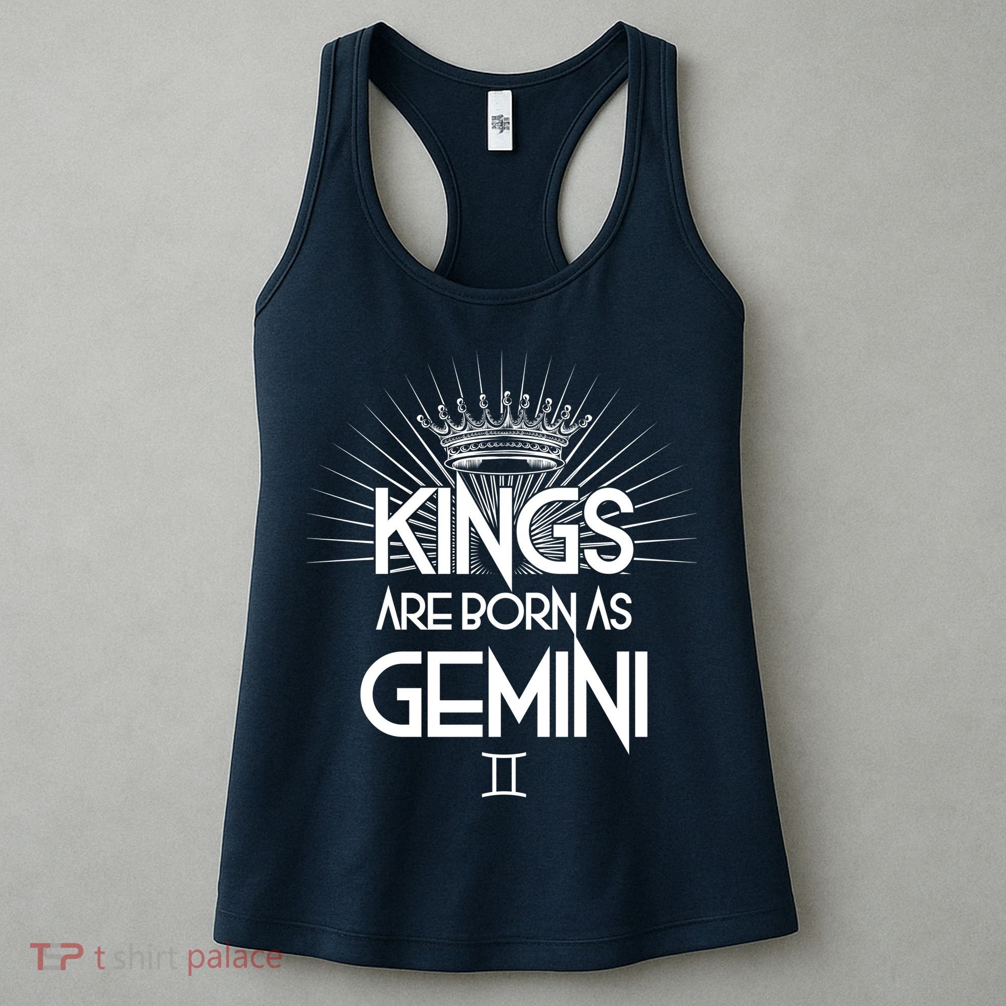 Kings Are Born As Gemini Women's Tank Top
