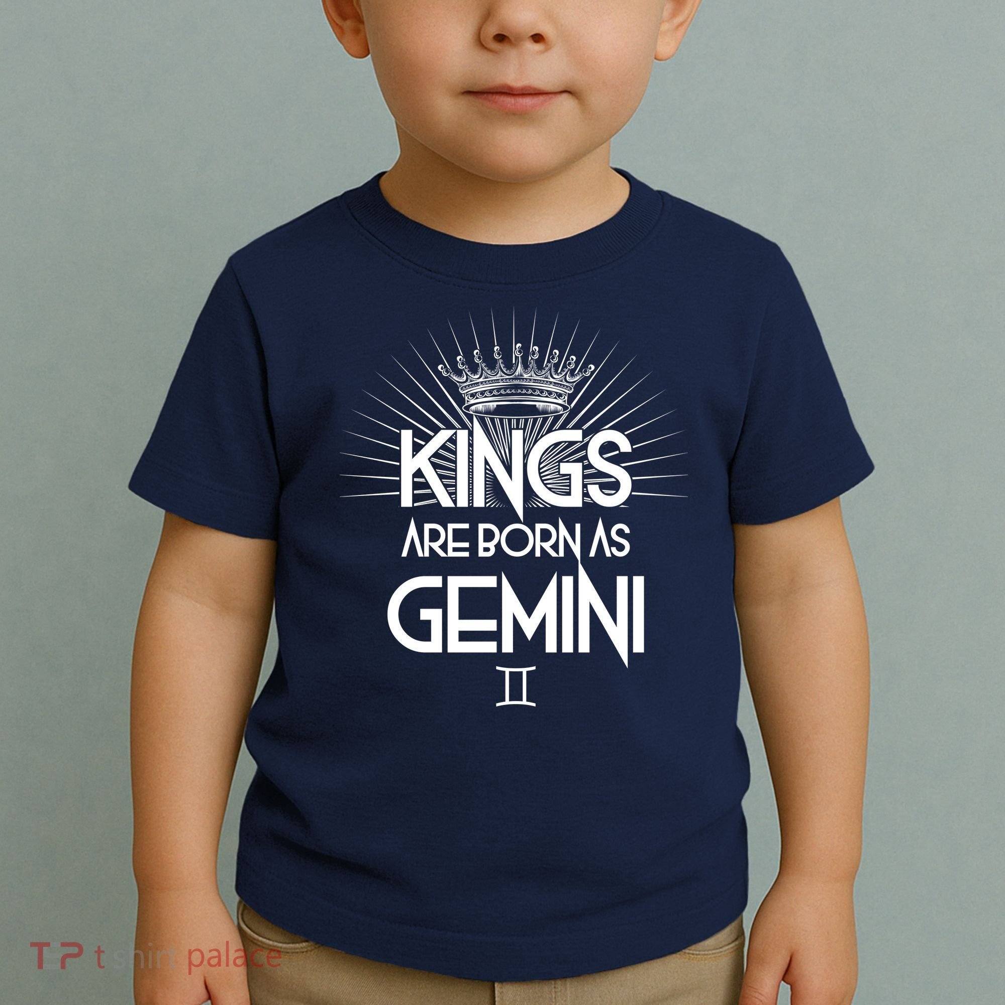 Kings Are Born As Gemini Toddler T-Shirt
