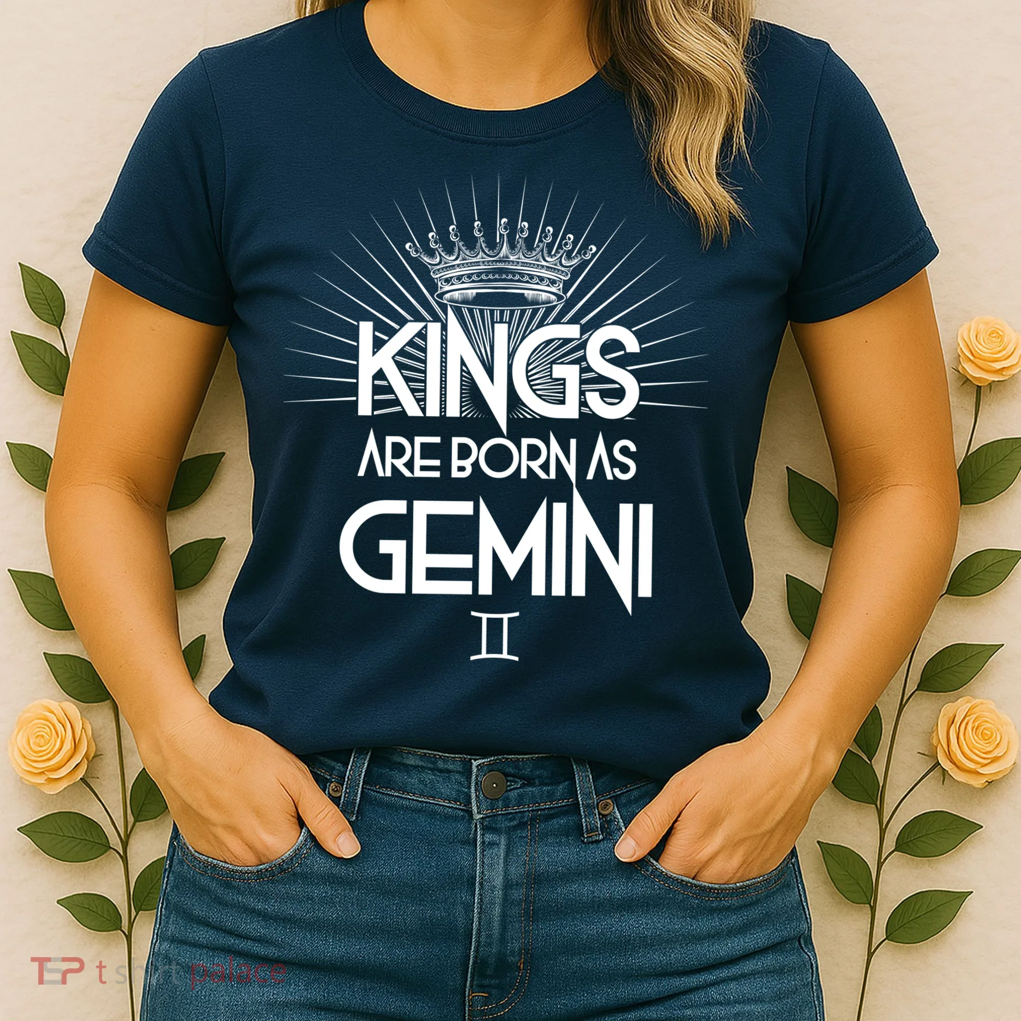 Kings Are Born As Gemini Women's T-Shirt