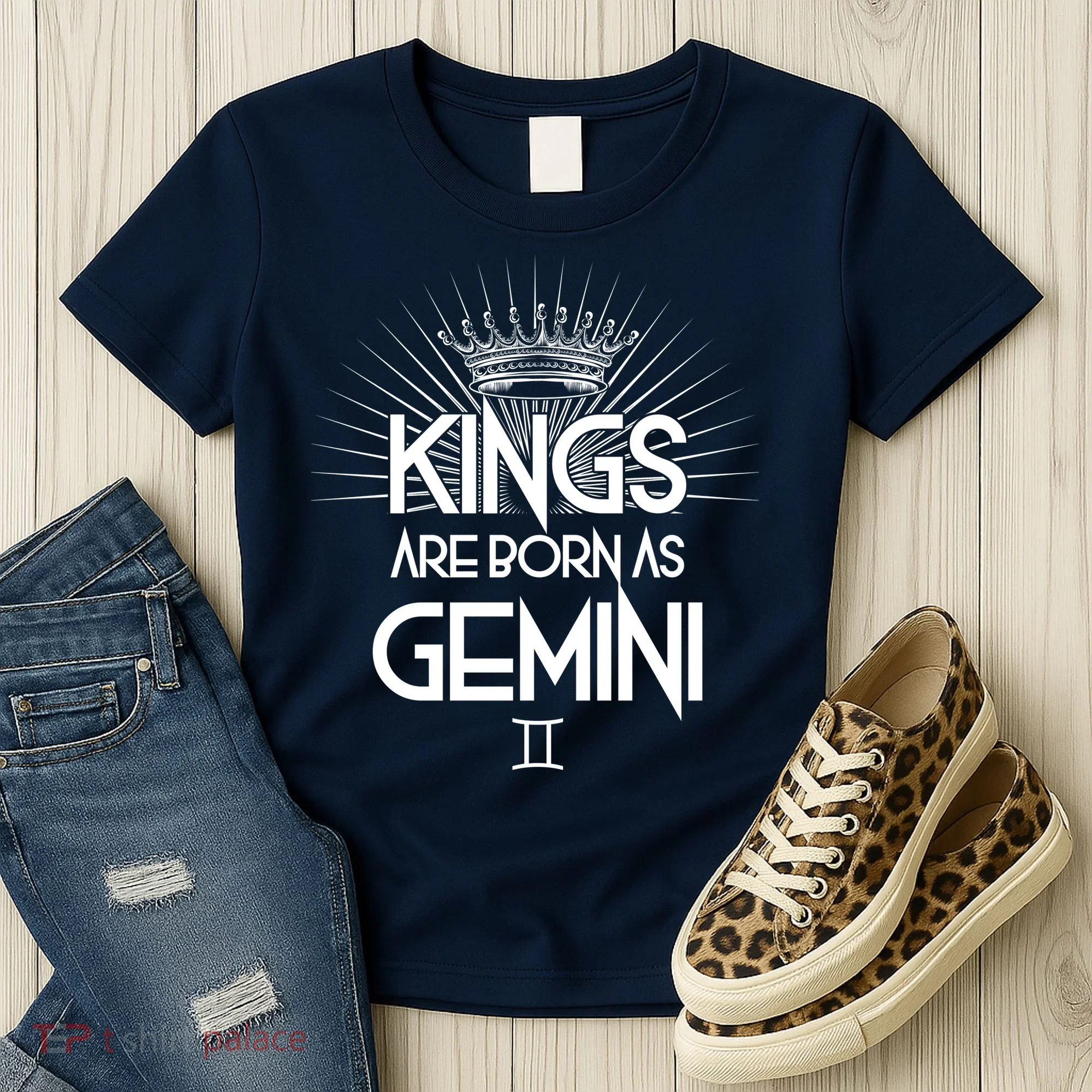 Kings Are Born As Gemini Women's T-Shirt