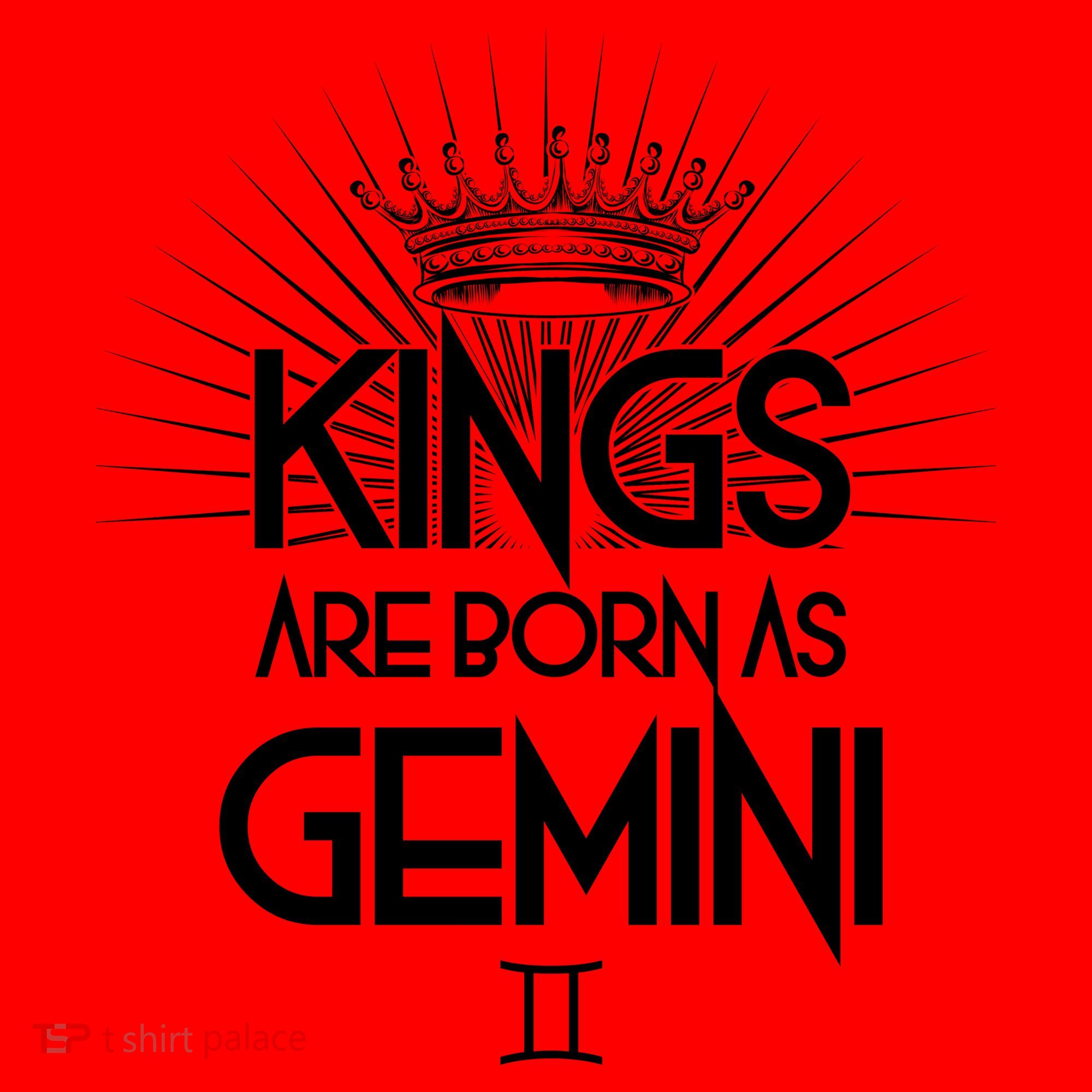 Kings Are Born As Gemini Santa Hat