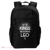 Kings Are Born As Leo Backpack thumb 0