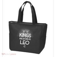 Kings Are Born As Leo Tote Bag thumb 3