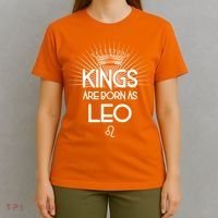 Kings Are Born As Leo T-Shirt thumb 4