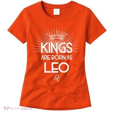 Kings Are Born As Leo Women's T-Shirt