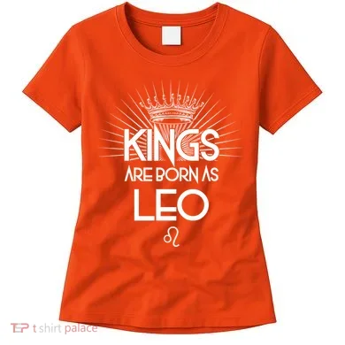 Kings Are Born As Leo Women's T-Shirt