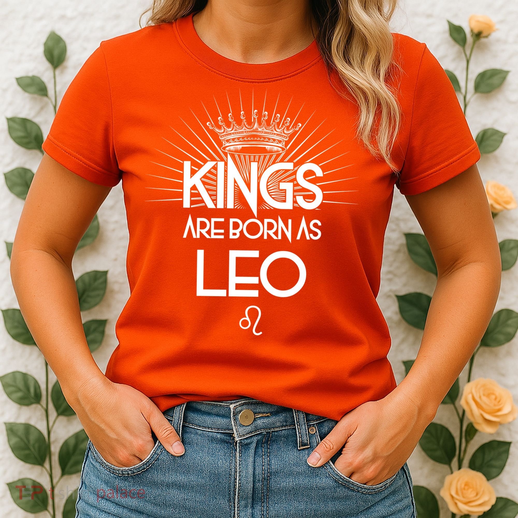 Kings Are Born As Leo Women's T-Shirt