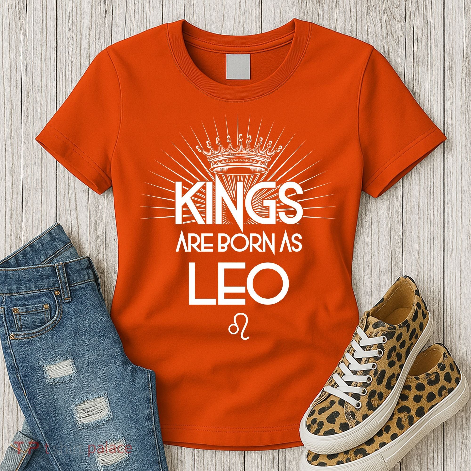 Kings Are Born As Leo Women's T-Shirt