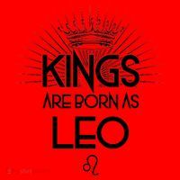 Kings Are Born As Leo Santa Hat thumb 1