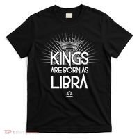 Kings Are Born As Libra T-Shirt thumb 0