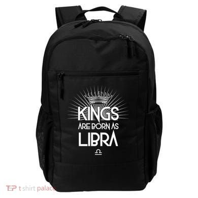 Kings Are Born As Libra Backpack