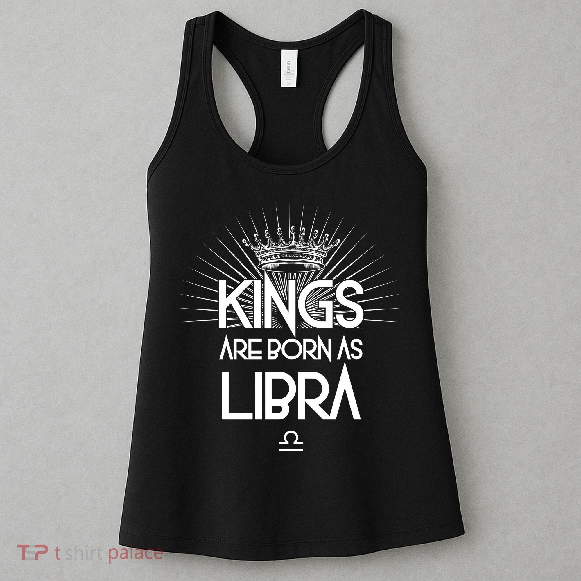 Kings Are Born As Libra Women's Tank Top