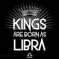 Kings Are Born As Libra Kids Sweatshirt thumb 2