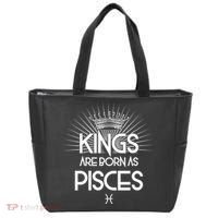 Kings Are Born As Pisces Tote Bag thumb 0