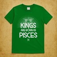 Kings Are Born As Pisces T-Shirt thumb 5