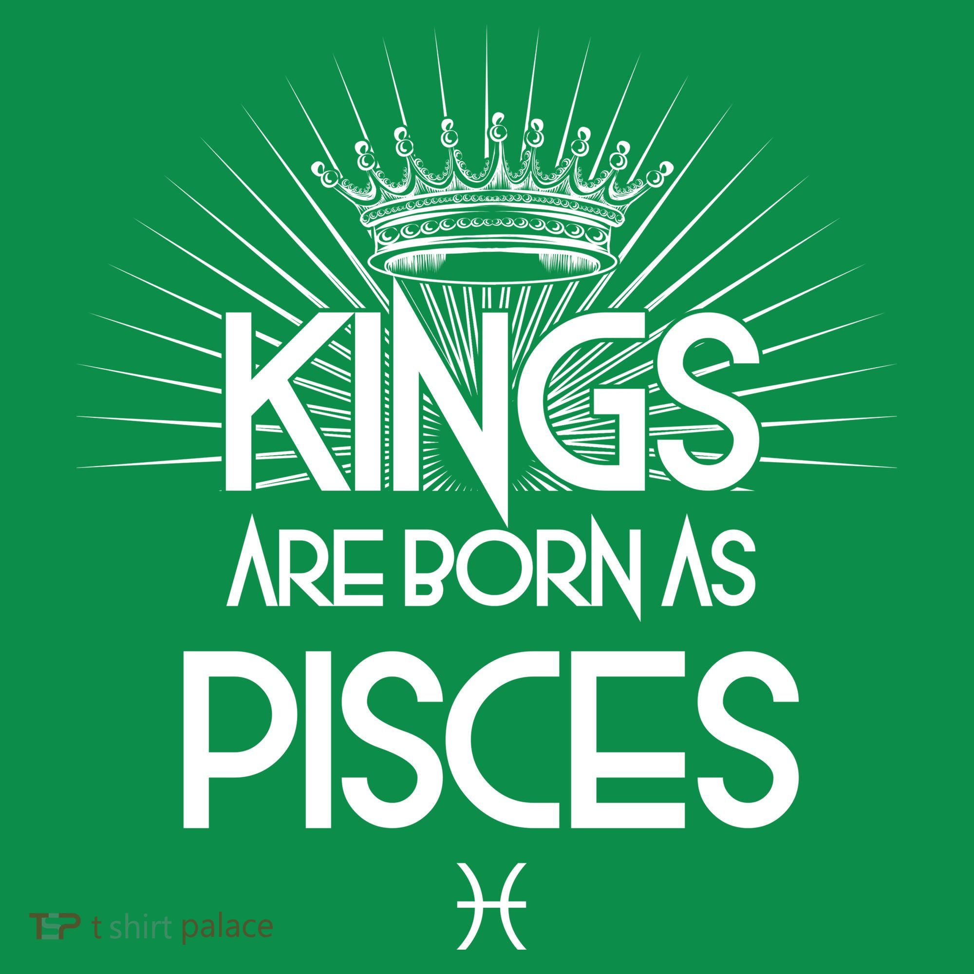 Kings Are Born As Pisces Mousepad