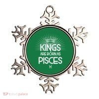 Kings Are Born As Pisces Ornament thumb 0