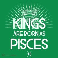 Kings Are Born As Pisces Ornament thumb 1