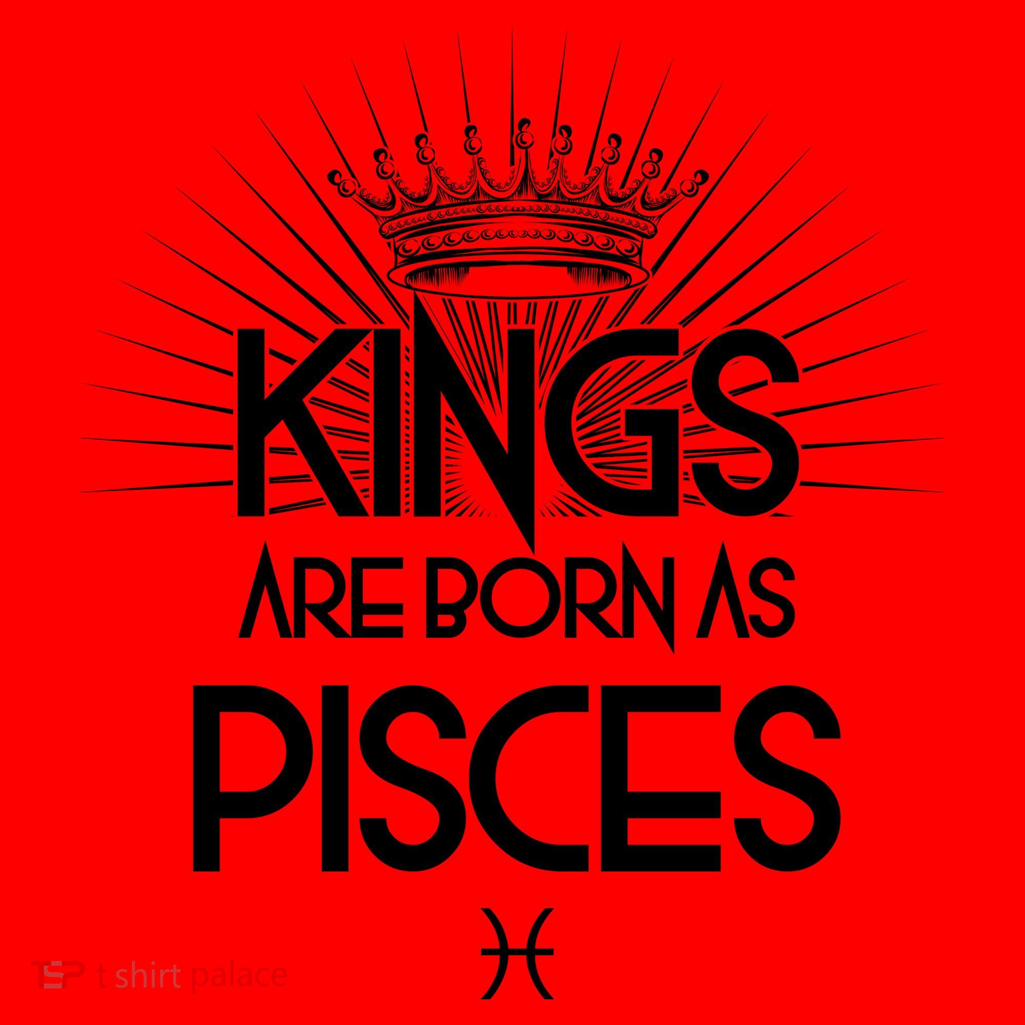 Kings Are Born As Pisces Santa Hat