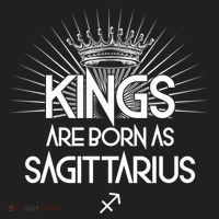 Kings Are Born As Sagittarius Women's Sweatshirt thumb 2