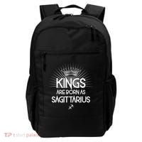 Kings Are Born As Sagittarius Backpack thumb 0