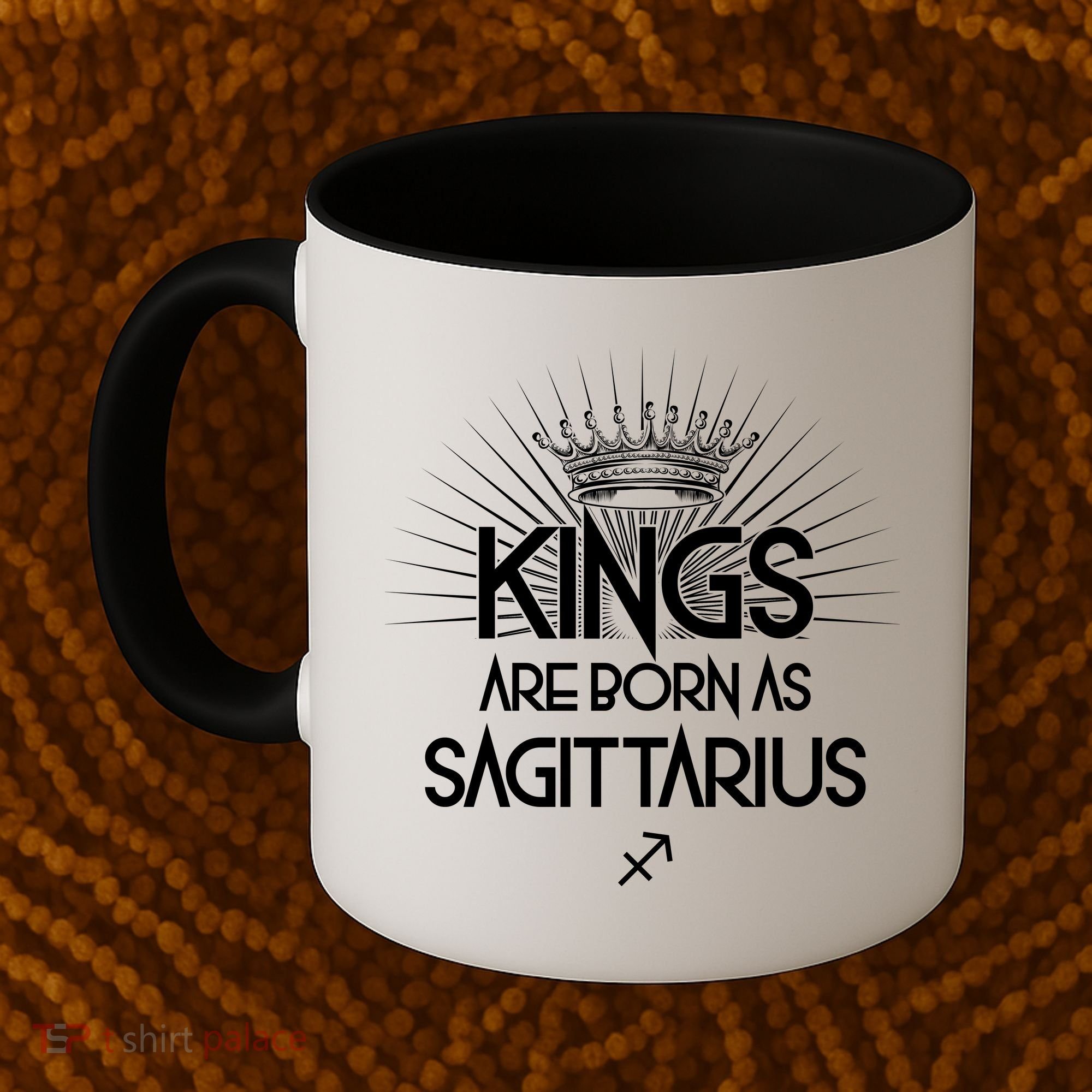 Kings Are Born As Sagittarius Coffee Mug