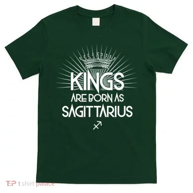 Kings Are Born As Sagittarius T-Shirt