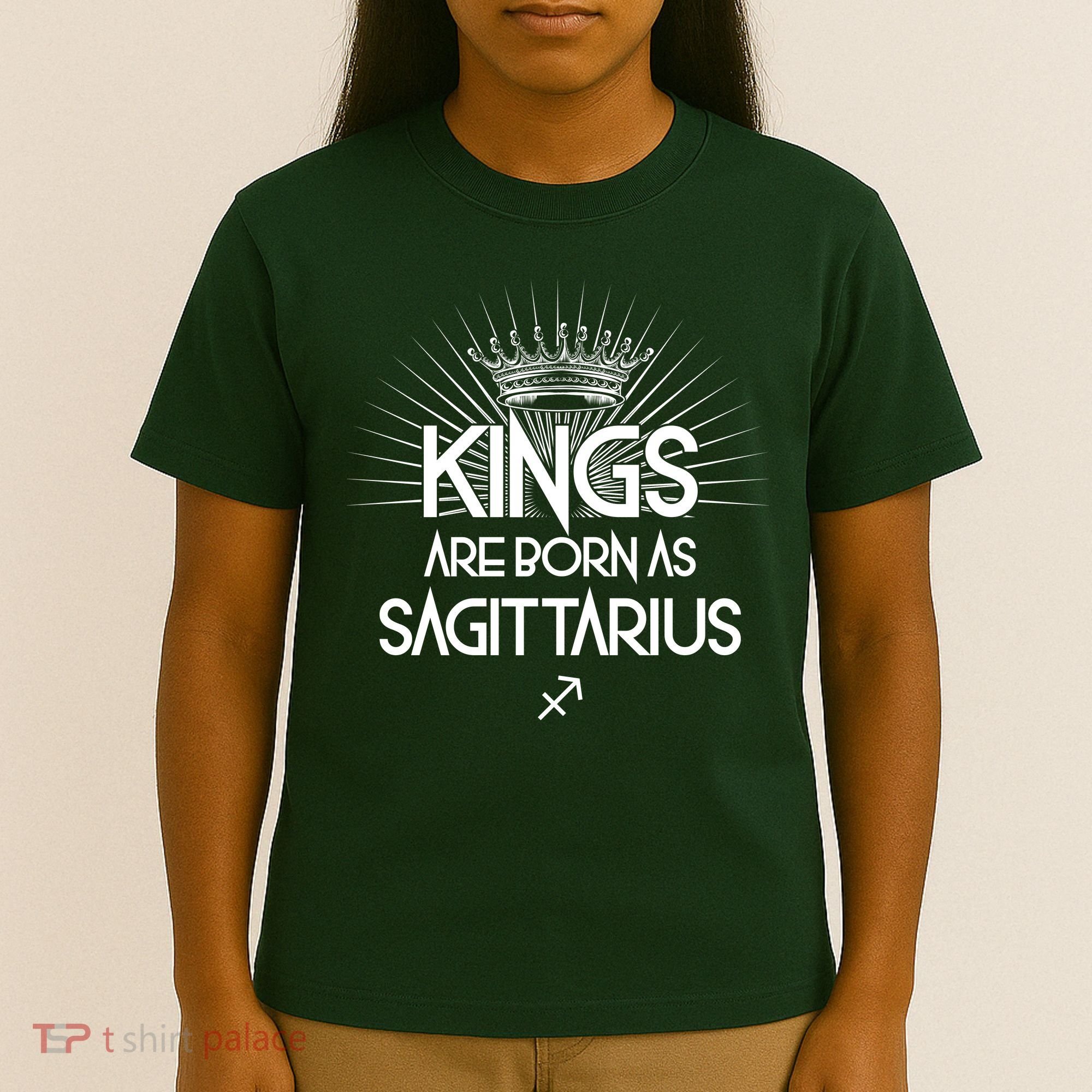 Kings Are Born As Sagittarius T-Shirt