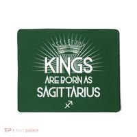 Kings Are Born As Sagittarius Mousepad thumb 0