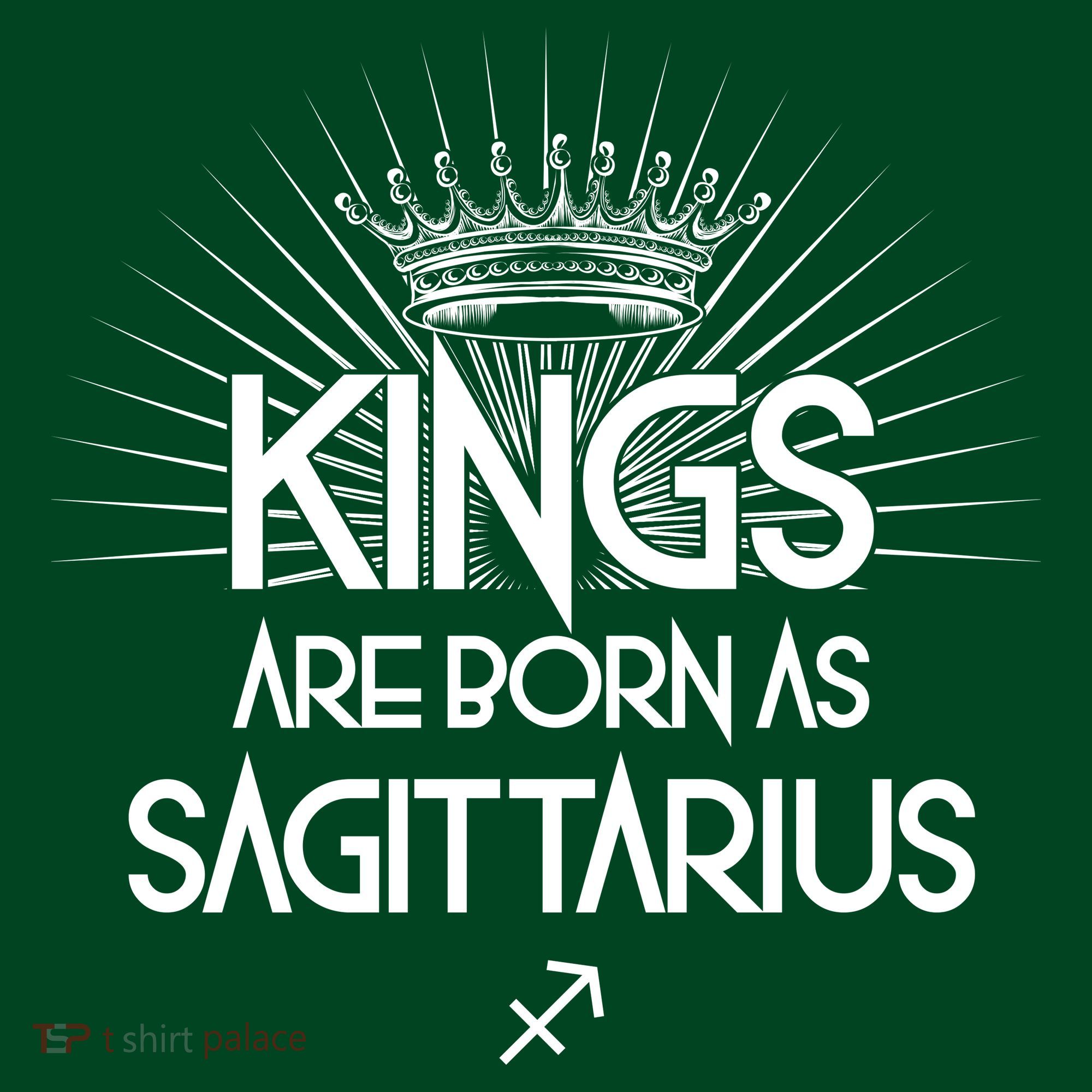 Kings Are Born As Sagittarius Women's T-Shirt