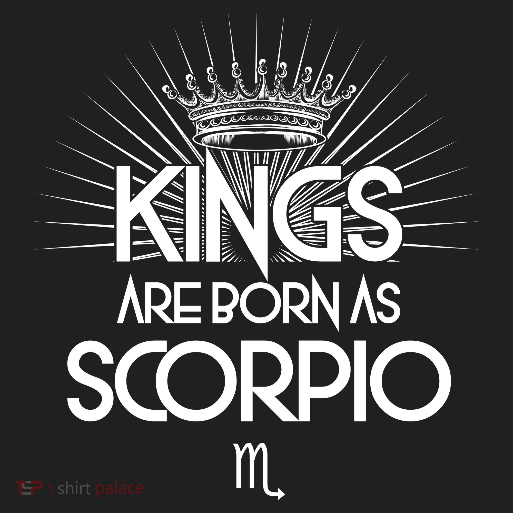 Kings Are Born As Scorpio Women's Sweatshirt
