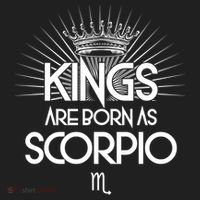 Kings Are Born As Scorpio Beanie thumb 2