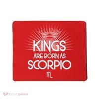 Kings Are Born As Scorpio Mousepad thumb 0