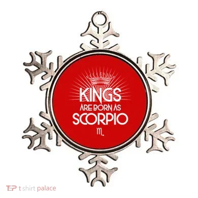 Kings Are Born As Scorpio Ornament