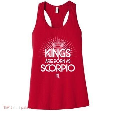 Kings Are Born As Scorpio Women's Tank Top