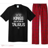 Kings Are Born As Taurus Pajama Set thumb 0