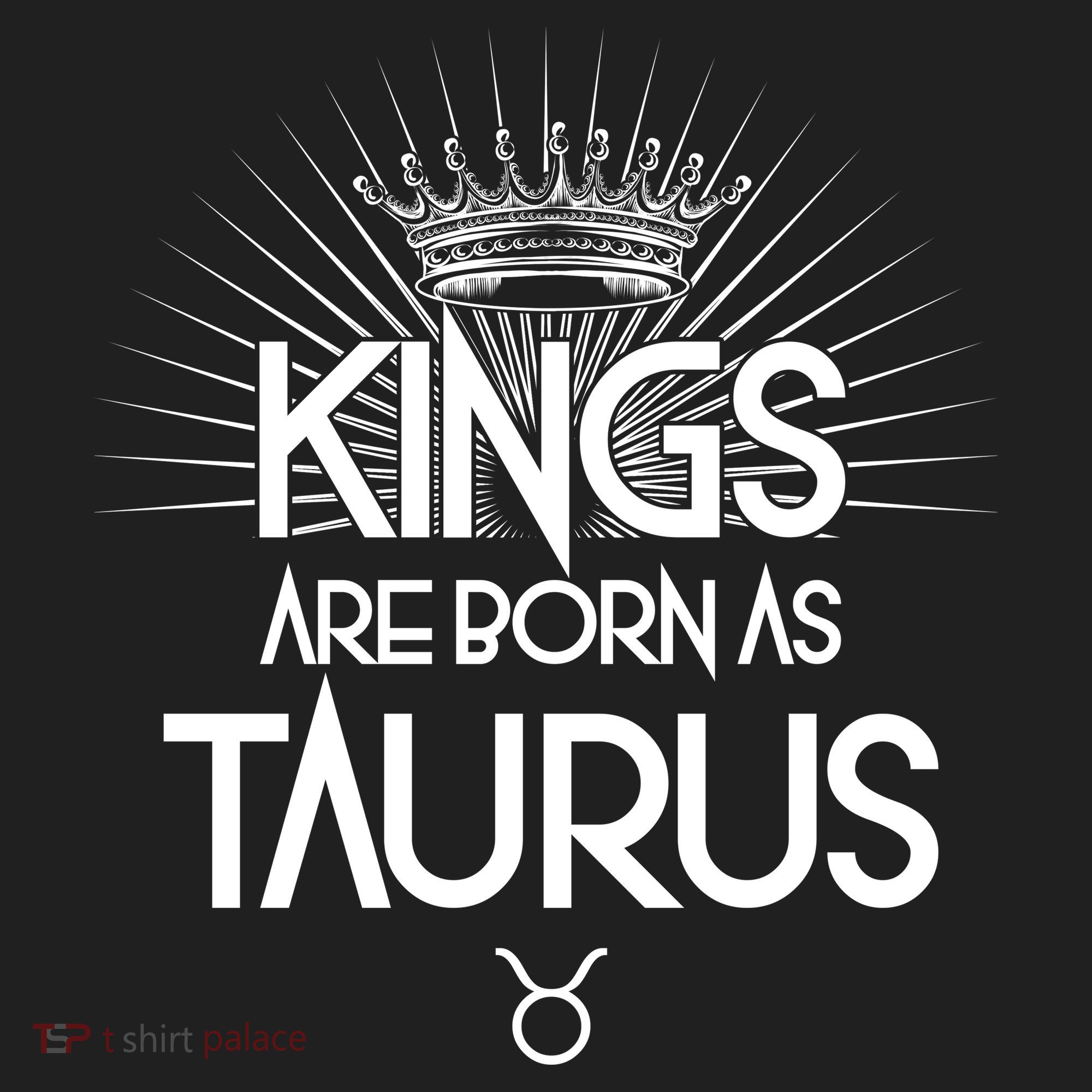 Kings Are Born As Taurus Golf Towel