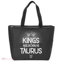 Kings Are Born As Taurus Tote Bag thumb 0