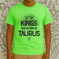 Kings Are Born As Taurus T-Shirt thumb 3