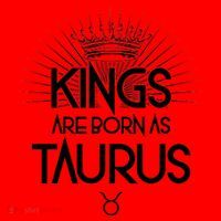 Kings Are Born As Taurus Santa Hat thumb 1
