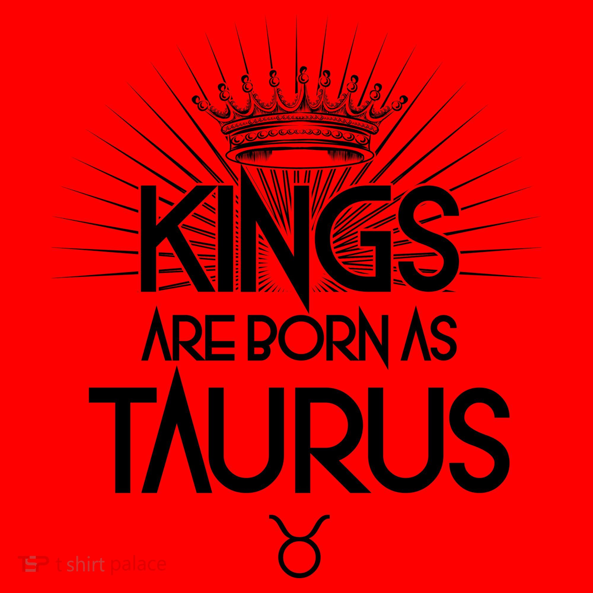 Kings Are Born As Taurus Santa Hat