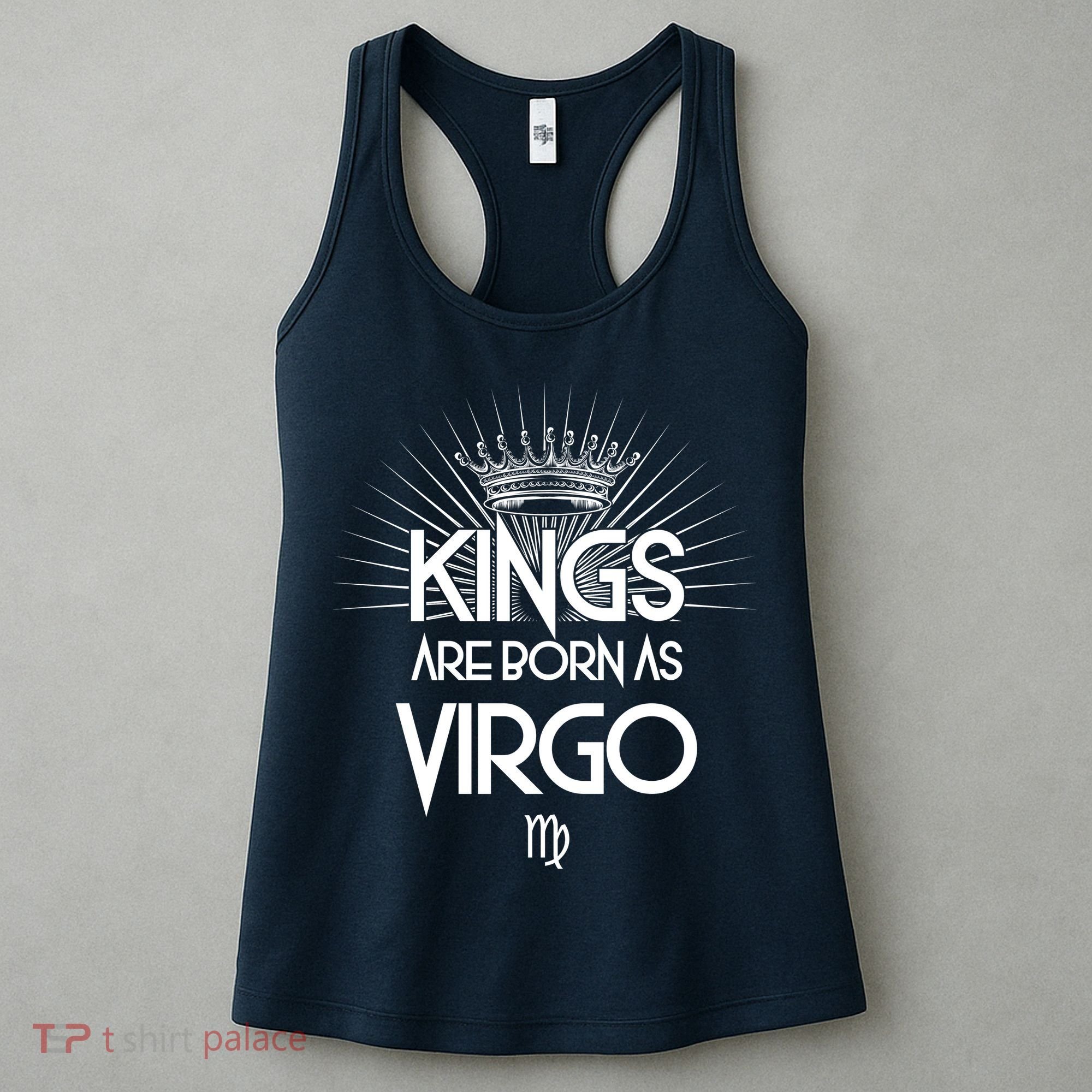 Kings Are Born As Virgo Women's Tank Top
